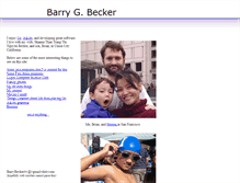 Tablet Screenshot of barrybecker4.com